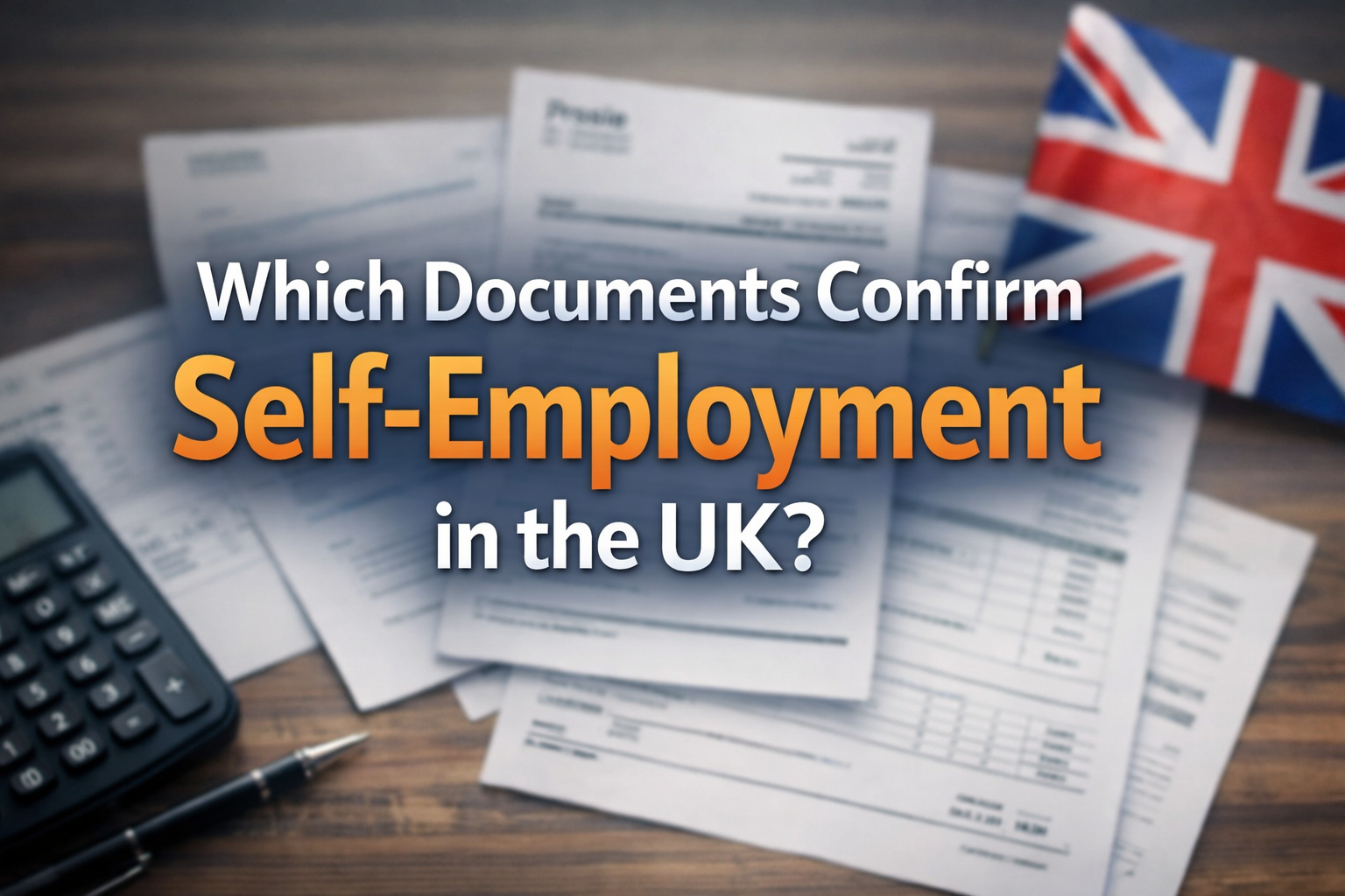 Which Documents Confirm Self-Employment in the UK