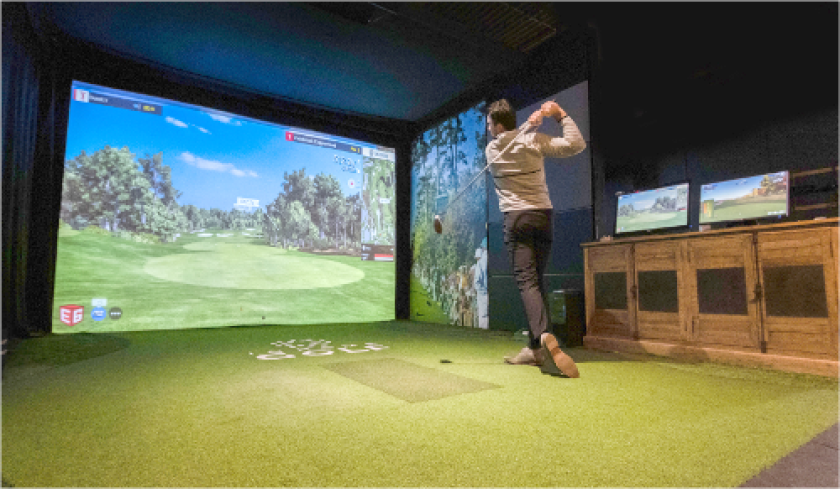Indoor Golf Shop Overview Driving Success